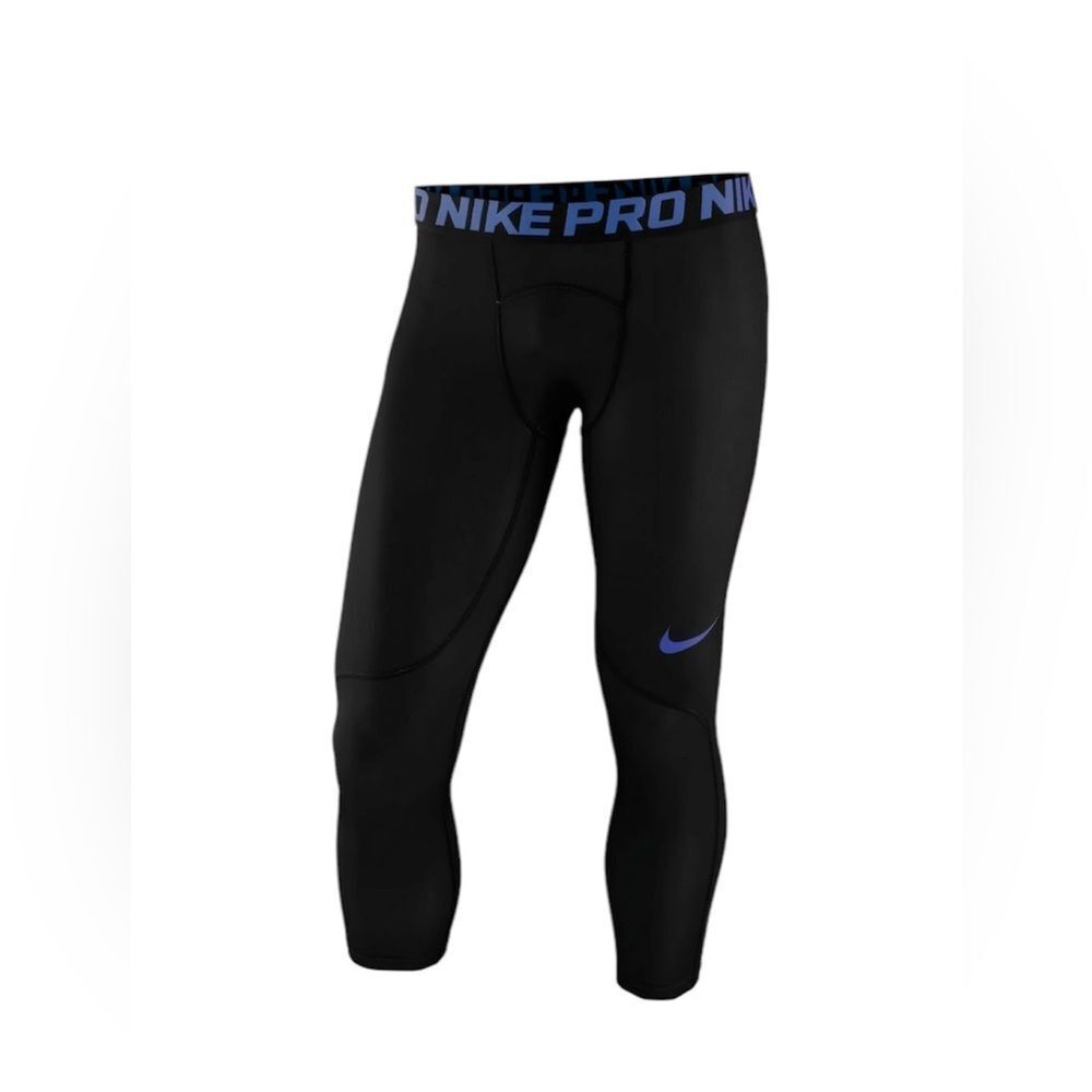 Nike Pro Compression thighs 3/4 length Sz Small Base layer